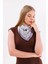 Gri Zarafet Model Fular Estascarf 48 x 48 cm 3