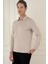 Ts 893 Slim Fit Bej Spor T-Shirt 2