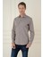 Slim Fit Dokulu %100 Pamuk Toprak Gömlek G 1584 2