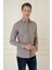 Slim Fit Dokulu %100 Pamuk Toprak Gömlek G 1584 5