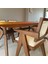 Bianca Ahşap Dikdörtgen Modern Masa Takımı 3