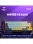 WIN68 He Max Manyetik Klavye Rapid Trigger Wing Chun Switch 8000Hz Rgb Tkl Hot Swap Oyuncu Klavyesi Sarı 2