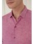 Slim Fit Dokulu %100 Pamuk Bordo Gömlek G 1584 5