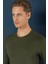 Ts 870 Slim Fit Haki Spor T-Shirt 4