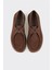 Kahve Deri Kadın Günlük Ayakkabı 4