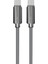 EC-188CL 1m 30W Hasırlı Type-C To Lightning Pd Hızlı Şarj Kablosu - Siyah 6
