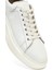 Erkek Beyaz Bağcıklı Kalın Tabanlı Deri Sneaker 25WFD632318 9