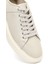 Erkek Beyaz Bağcıklı Kalın Tabanlı Deri Sneaker 25WFD631118 9