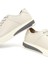 Erkek Beyaz Bağcıklı Kalın Tabanlı Deri Sneaker 25WFD631118 10