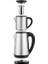 Crown CRW-2201 1800W 1.8 - 0.8 Litre Çelik Hazneli Çaycı Mutfak Kettle Demlikli ve Süzgeçli Inox 4