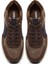 Erkek Kahverengi Bağcıklı Deri Sneaker 25WFD707314 7