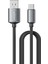 EC-200C 2m 3A USB To Type-C Hızlı Şarj Kablosu - Siyah 1