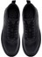 Erkek Siyah Bağcıklı Kalın Tabanlı Deri Sneaker 25WFD612318 7
