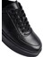 Erkek Siyah Bağcıklı Kalın Tabanlı Deri Sneaker 25WFD612318 10