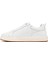 Erkek Beyaz Bağcıklı Kalın Tabanlı Deri Sneaker 25WFD675014 2