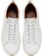 Erkek Beyaz Bağcıklı Kalın Tabanlı Deri Sneaker 25WFD675014 7