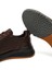 Erkek Kahverengi Bağcıklı Kalın Tabanlı Deri Sneaker 25WFD611714 10