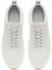 Erkek Beyaz Bağcıklı Kalın Tabanlı Deri Sneaker 25WFD612318 7