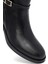 Kadın Siyah Fermuarlı Deri Bot 25WFD281418 10