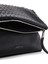 Kadın Siyah Uzun Askılı Desenli Çapraz Çanta 25WBD247014 7