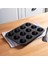 12 Bölmeli Metal Muffin Kalıbı ve 100 Adet Cupcake Kağıdı Set 4