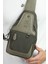 Haki Kanvas Çok Bölmeli Günlük Çapraz Askılı Omuz Çantası 7038-hk 5