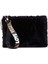 Kadın Siyah Uzun Askılı Peluş Portföy Çanta 25WBD2203PH 3