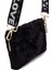 Kadın Siyah Uzun Askılı Peluş Portföy Çanta 25WBD2203PH 7