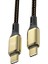 EC-141C 3m 60W Type-C To Type-C Pd Hızlı Şarj Kablosu - Gold 2