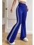 Yüksek Bel Yan Şeritli Ispanyol Paça Kadın Tayt 6