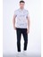 Ts 805 Slim Fit Gri Spor T-Shirt 4