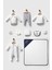 U.s. Polo Assn Hastane Cıkısı 10’lu Set USB2620 Beyaz 1