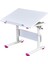 Mini Simple Çalışma Masası, Yükseklik Ayarlı Çalışma Masası, Kız-Erkek Çocuk Beyaz Ders Çalışma Masası 3