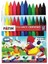 Mum Pastel Boya Polymer Crayons Kısa 12 Renk 50110/F 1