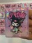 Kuromi, My Melody Mini Sticker ve Not Defteri Sulu Kapak (5 Adet) 2