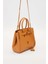Açık Kahve 64 No Deri Aksesuar Detaylı El Çantası 2