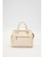 Krem Taş Kuşak Aksesuarlı El Çantası 4