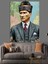 Klasik Mustafa Kemal Atatürk Portresi Dekoratif Kanvas - Mdf Ahşap Tablo 5