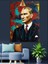 Fırça Darbeli Mustafa Kemal Atatürk Portresi Dekoratif Kanvas - Mdf Ahşap Tablo 3