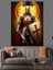 Parlayan Zırhlı Şövalye Dekoratif Kanvas - Mdf Ahşap Tablo 2