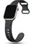Apple Watch 10 42MM – 6 7 8 9 10 Se Uyumlu 38-40-41MM Leopar Desenli 2'li Silikon Kordon Seti 3