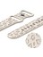 Apple Watch 10 42MM – 6 7 8 9 10 Se Uyumlu 38-40-41MM Leopar Desenli 2'li Silikon Kordon Seti 7