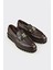Kahve Deri Erkek Klasik Loafer 2