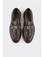 Kahve Deri Erkek Klasik Loafer 4