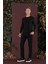 P 1130 Slim Fit Siyah Spor Pantolon 1
