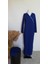 1998_PRATIK Yandan Bağlamalı Kruvaze Biye Kuşaklı %100 Pamuk Kumaş Tesettür Namaz Elbisesi 2