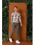 Slim Fit Yan Cepli Düz Esnek Casual Nefti Pantolon P 1144 2