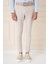 Slim Fit Yan Cepli Düz Esnek Casual Kum Pantolon P 1144 1