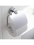 Kapaklı Krom Tuvalet Kağıtlığı | Metal Wc Kağıtlık Askısı | Paslanmaz Banyo Aksesuarı 1