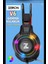 V6 Siyah USB 7.1 Stereo Profesyonel Mikrofonlu Surround Gaming Rgb Kulaküstü Oyuncu Kulaklığı 3